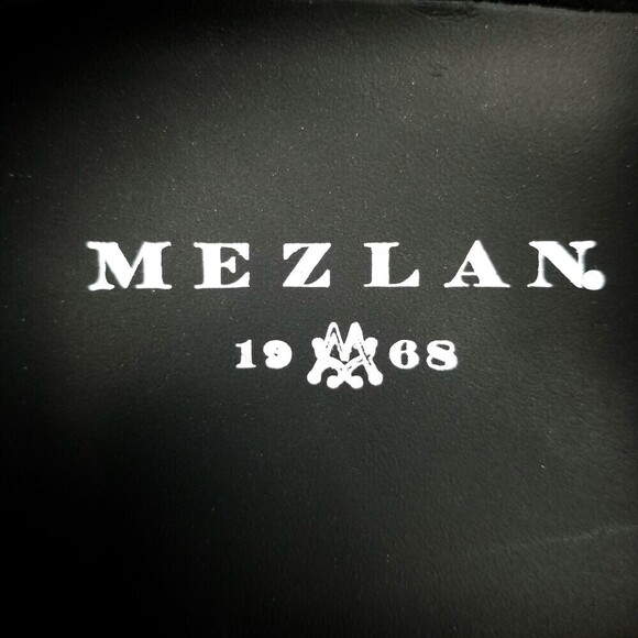 NEW MEZLAN Venetian Snake Leather Slip On Loafers Dress shoe 12 Black Old Money - Picture 8 of 11